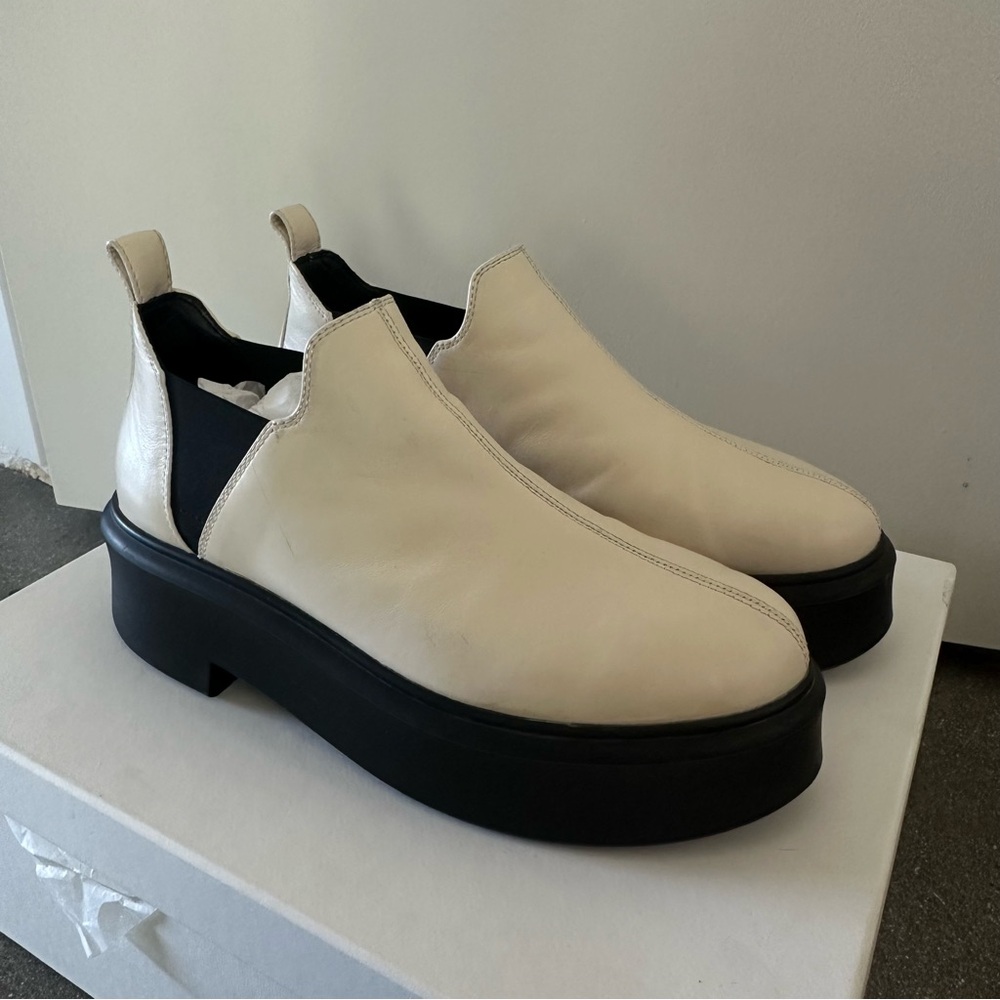 The Row - Robin Beige Bootie